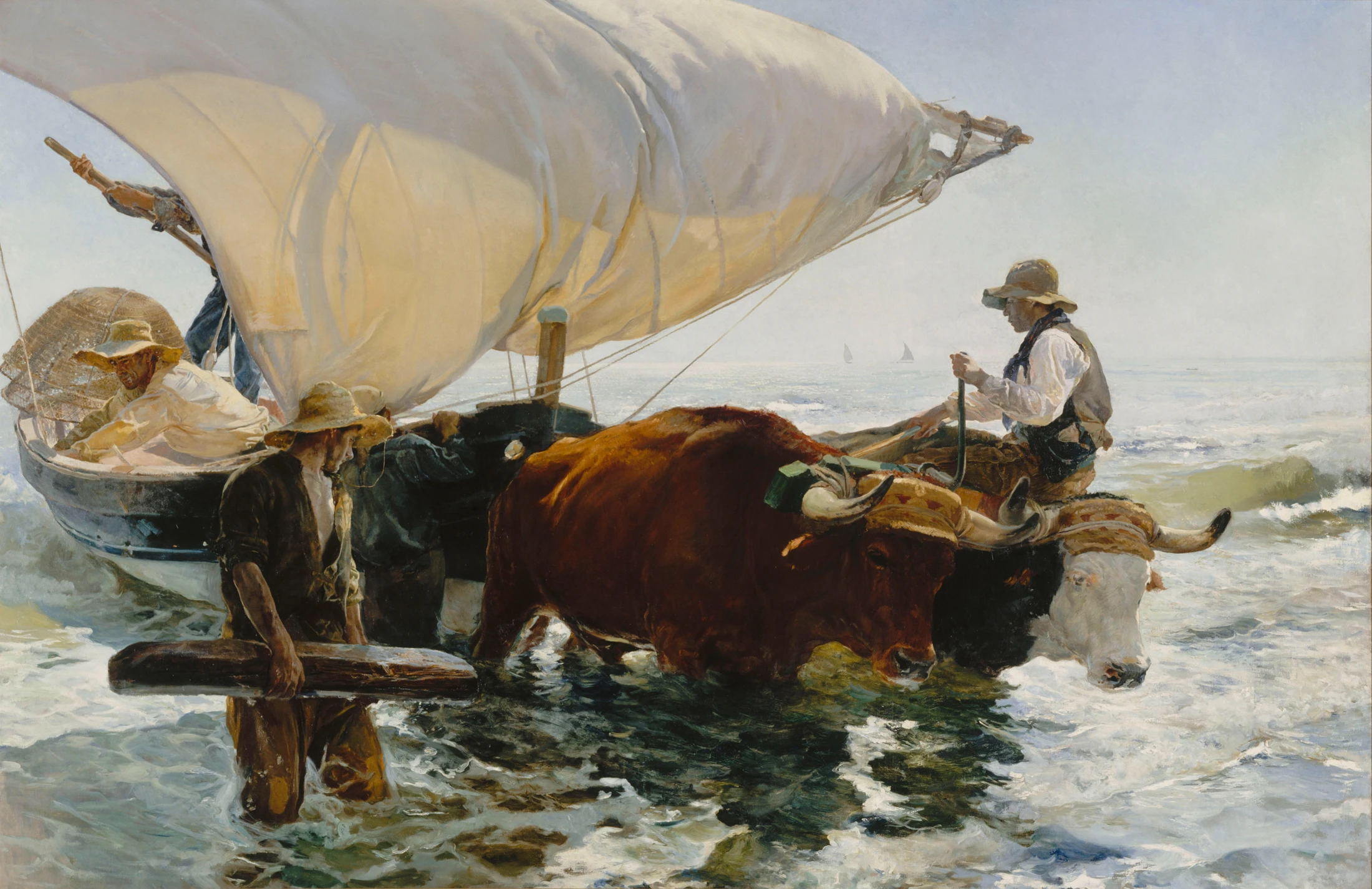 El regreso de la pesca: remolcando el barco