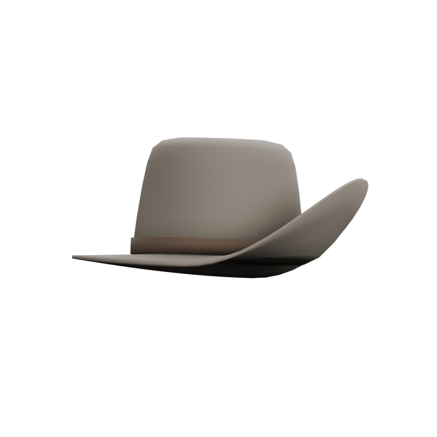 Sombrero: render de la prenda del proyecto